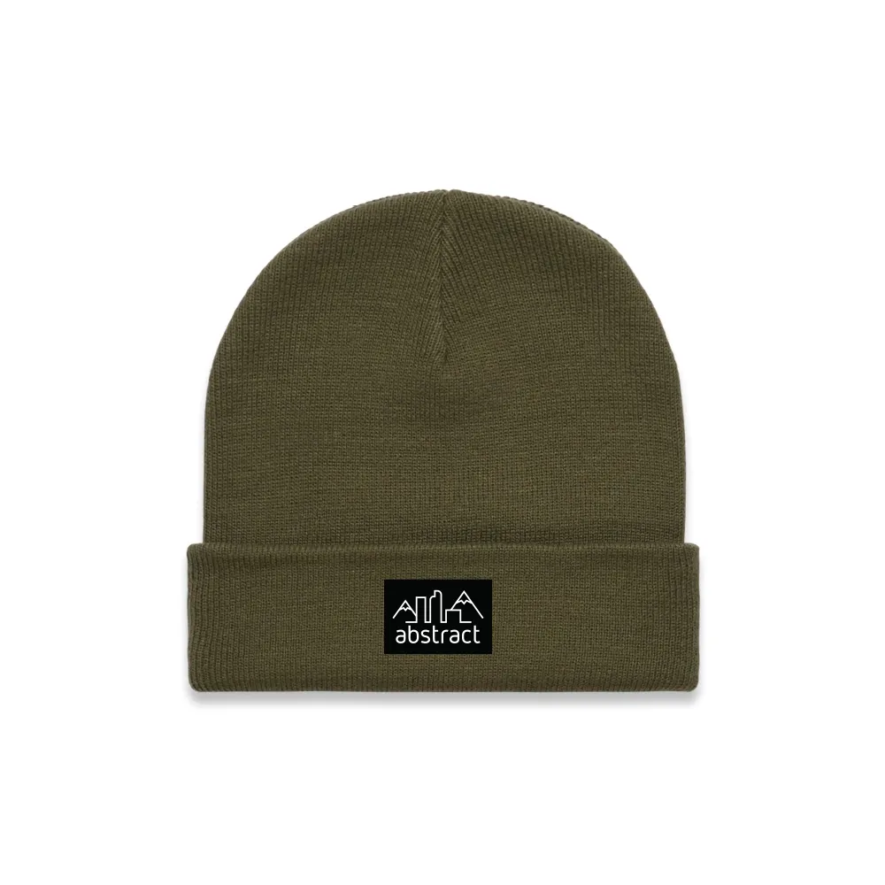Landscape Tag Cuff Beanie