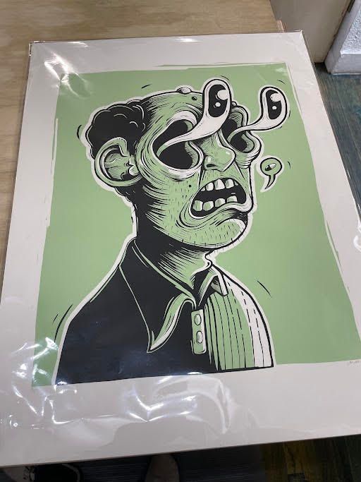 Have you see my Pills John Van Horn 18 x 24 Screen Printed Poster