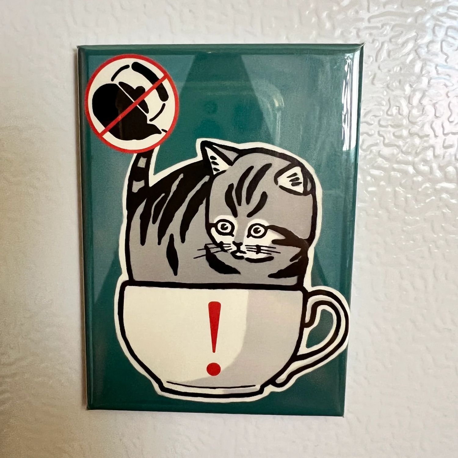 Cat Teapot Magnet