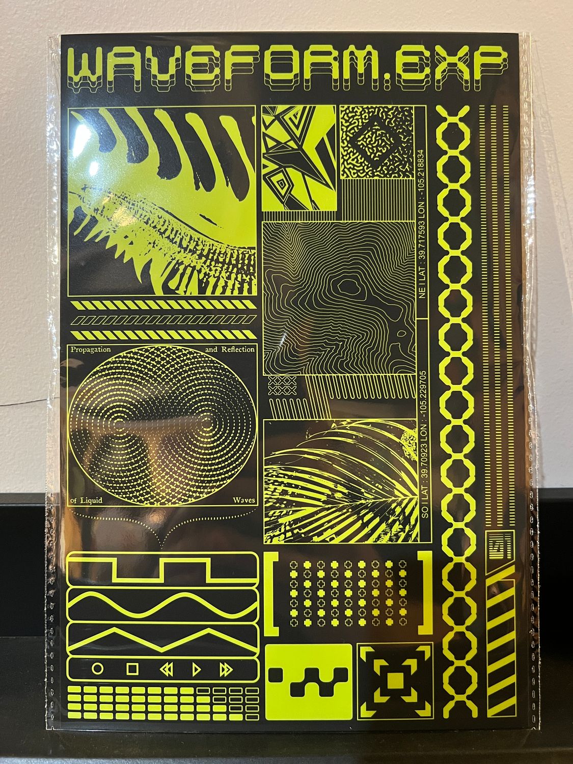 ONYROxWaveform Prints Acid Rave 6x9
