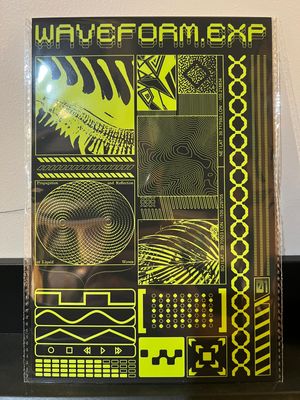 ONYROxWaveform Prints Acid Rave 6x9