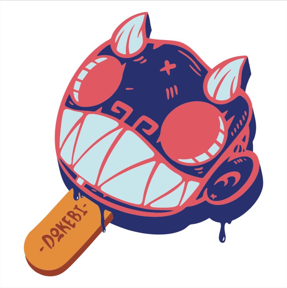Chris Dokebi Stickers Popsicle, Color: Berry Berry