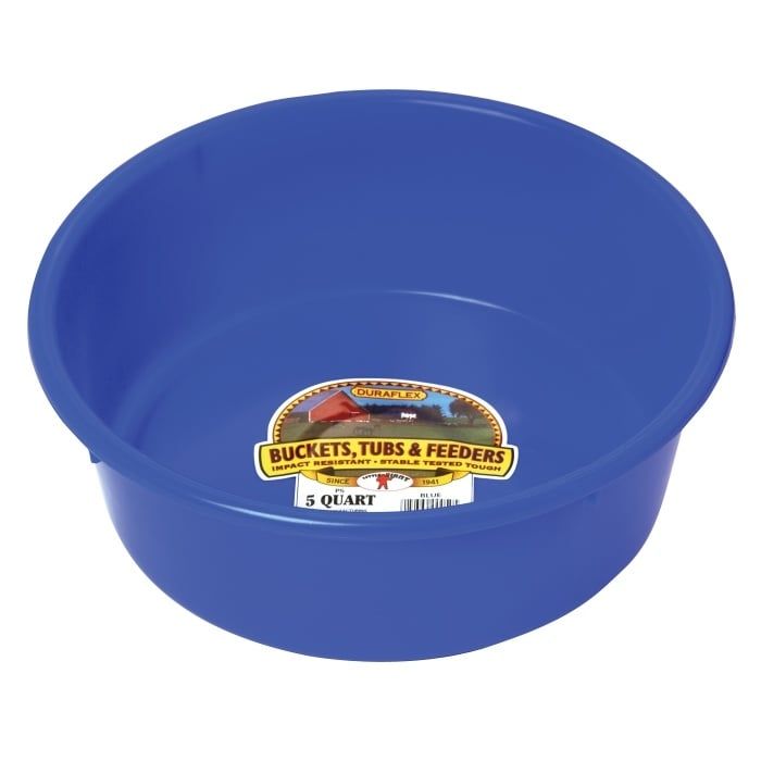 Plastic Utility Pan, 5QT