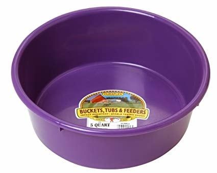 Plastic Utility Pan, 5QT