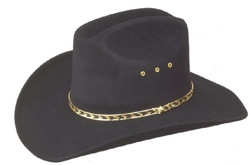 Faux Felt Cattlemans Hat