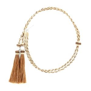 Stampede Strings - Natural Horsehair with Ball Accents