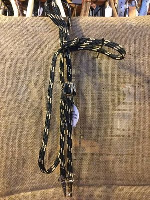 Flat Braid Browband Headstall w/Snaps 5/8"
