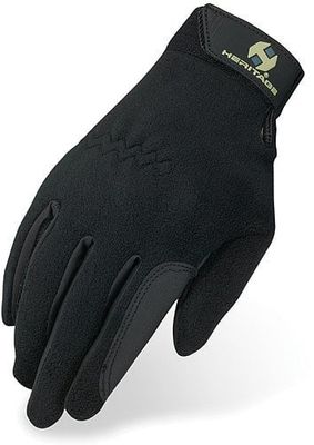 Heritage Performance Fleece Gloves, Black