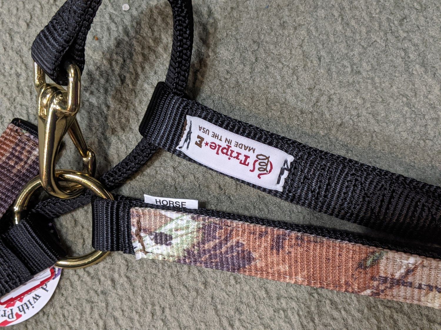 Nylon Adjustable Camo Halter
