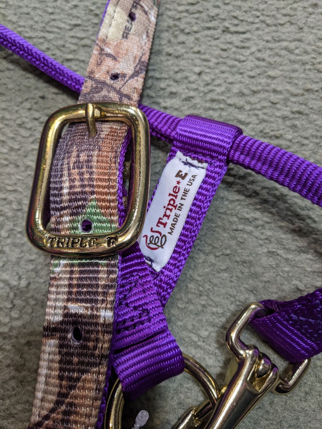 Nylon Adjustable Camo Halter