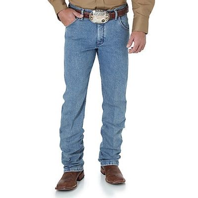 Men's Wrangler Advanced Comfort Cowboy Cut Jeans - Stone Bleach