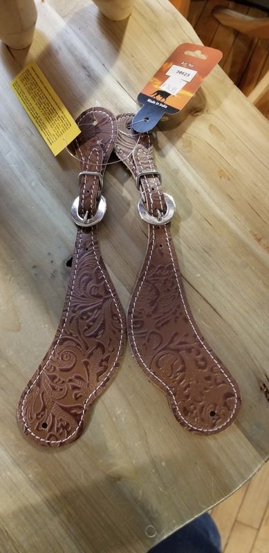 Filigree Print Spur Strap Ladies