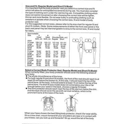 SupraFlex Body Protector, Safety/Jumping Vest