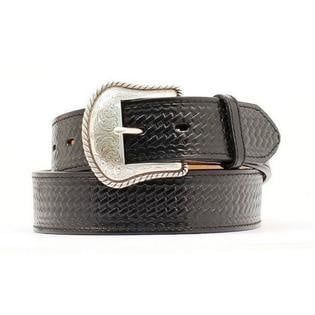 Adult - Nocona Basketweave Belt Adult - Nocona Basketweave Belt, Size: 54-Black
