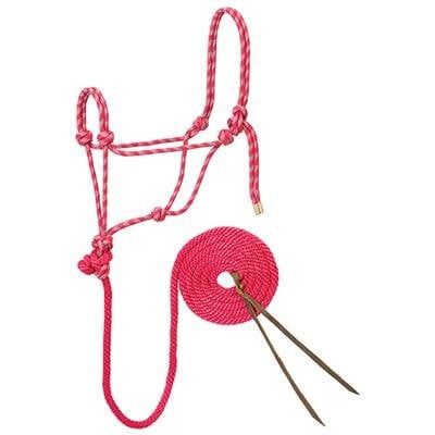 Reflective Diamond Braid Rope Halters & Leads - Horse