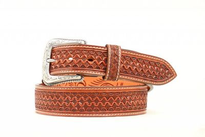 Adult - Nocona Hand Tooled Western Belt