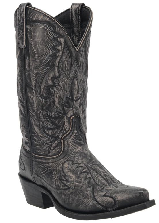 Men's Laredo Garrett D.Gray & Black Boots