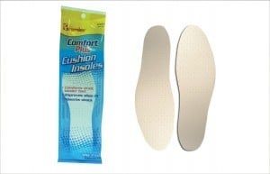 Comfort Plus Cushion Insoles (Footbed), Size: Women's Small (5-6)