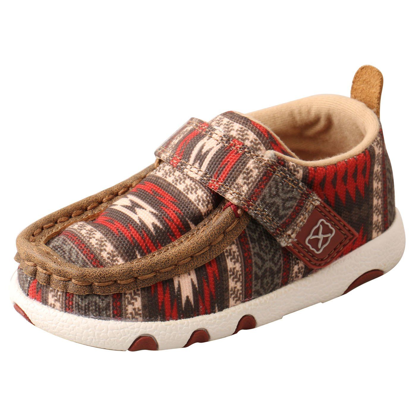 Infant's Twisted X Hooey Driving Moc - Aztec