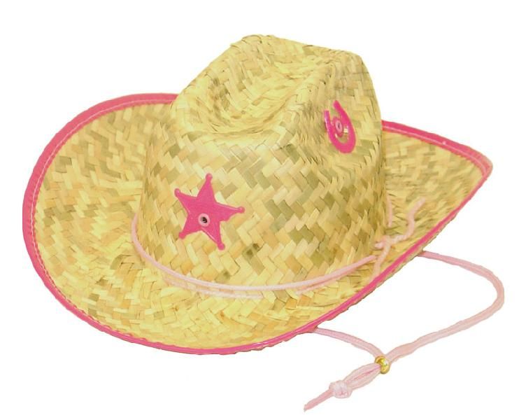 Youth Palm Straw Sherriff Hat - OSFM
