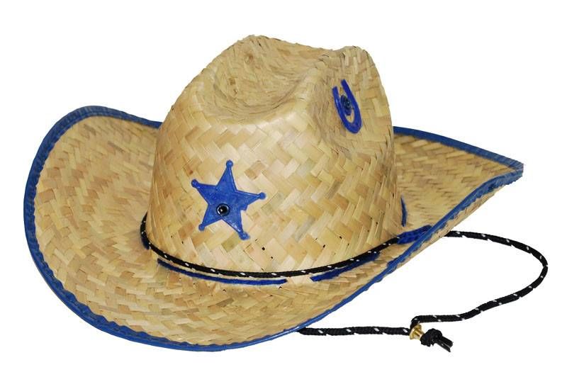 Youth Palm Straw Sherriff Hat - OSFM