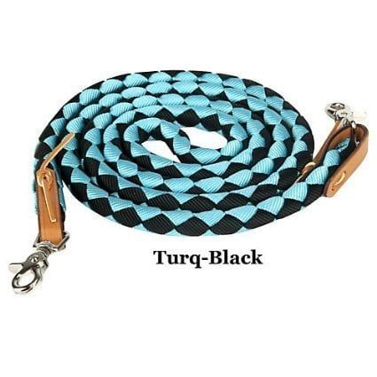 Nylon Braided Game Rein - 8' x 1/2"