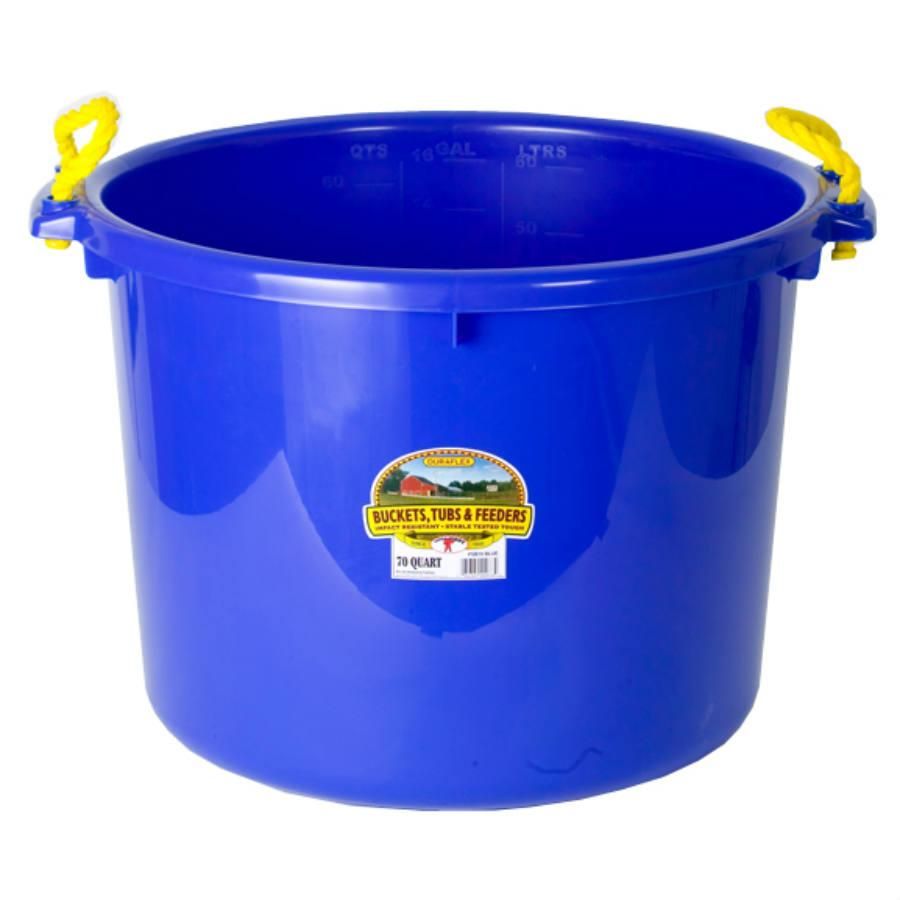 70 Qt Little Giant Muck Tubs, Color: Blue