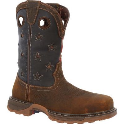 Men's Durango Maverick XP Vintage Flag Composite Toe Workboot