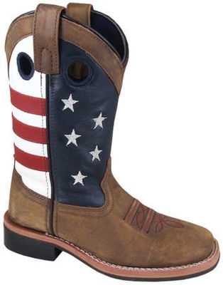 Youth Smoky Mountain Stars & Stripes Western Boots