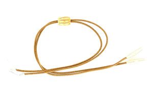 Stampede Strings - Leather with Bone Beads