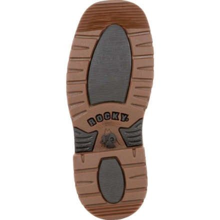 Youth Rocky Big Kid's Original Ride FLX Western Boot - Turquoise Brown