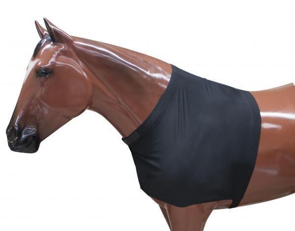 Showman Lycra Shoulder Guard, Black