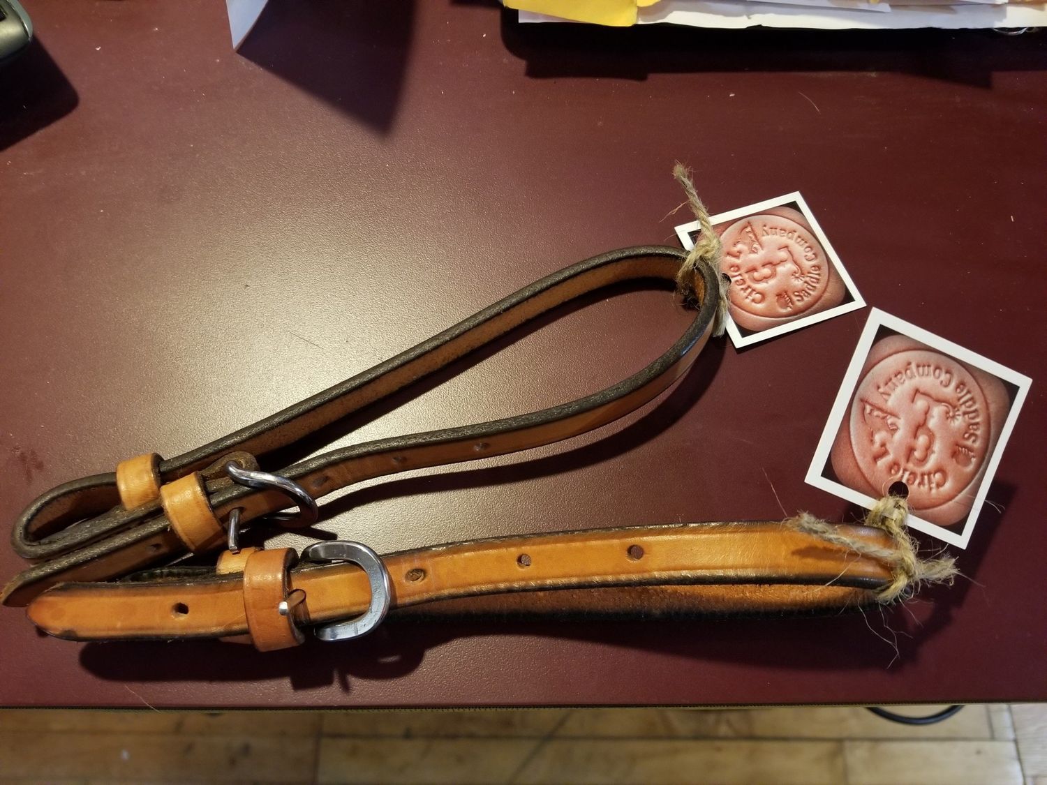 Circle L Leather Uptug - 5/8"