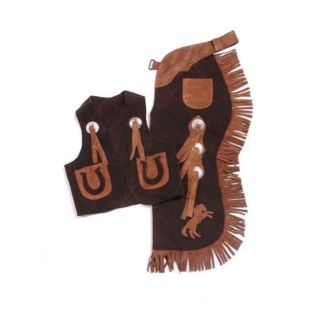 Youth Vest & Chap Set w/ Horses