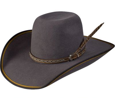 Resistol Range Rider 4X Felt Hat, Grey