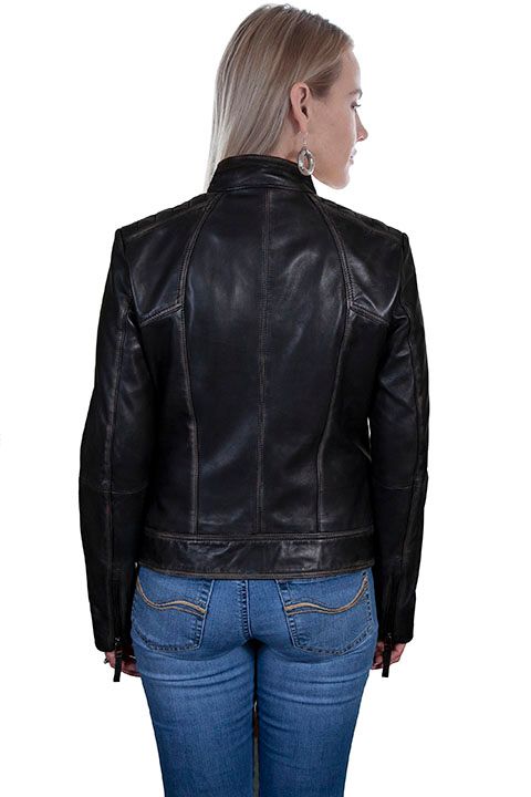 Women's Scully Classic Lamb Leather Jacket
