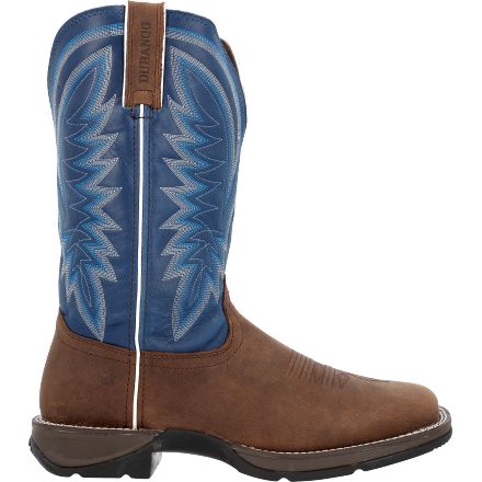 Men's Durango Rebel - Saddle Brown/Denim Blue