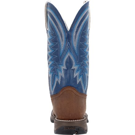 Men's Durango Rebel - Saddle Brown/Denim Blue