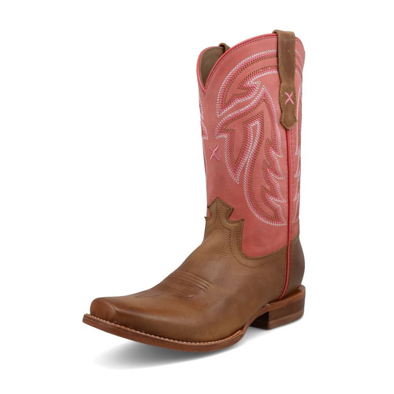 Women's Twisted X 11" Rancher Ginger & Super Pink Boots