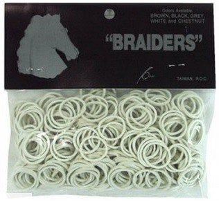 Braiding Bands 500/bag