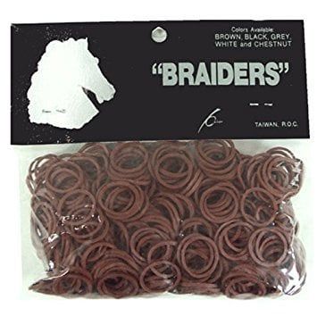 Braiding Bands 500/bag
