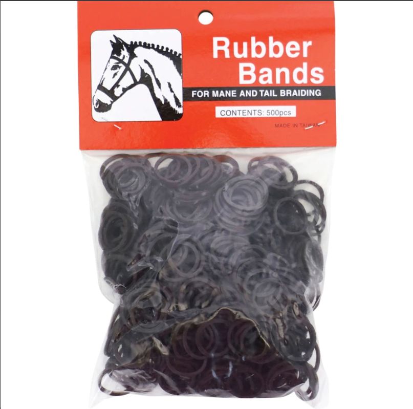 Braiding Bands 500/bag