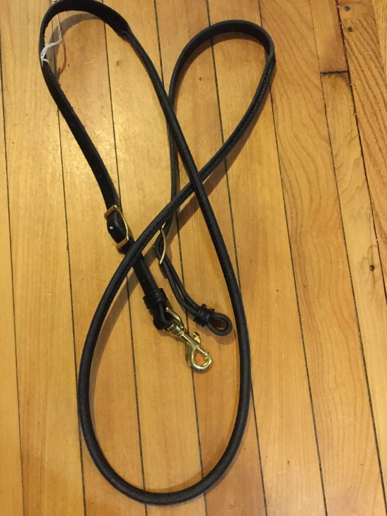 Circle L Leather Round Reins, Snap & Conway, U.S.A. Made - 7'
