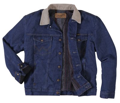 Men's Wrangler Blanket Lined Denim Jacket