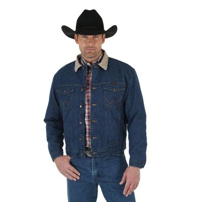 Men's Wrangler Blanket Lined Denim Jacket