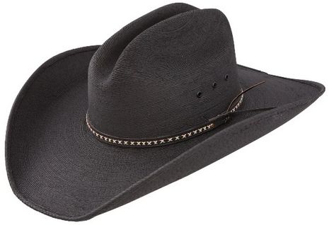 Jason Aldean Palm Leaf Cowboy Hat - Asphalt Jason Aldean Palm Leaf Cowboy Hat - Asphalt