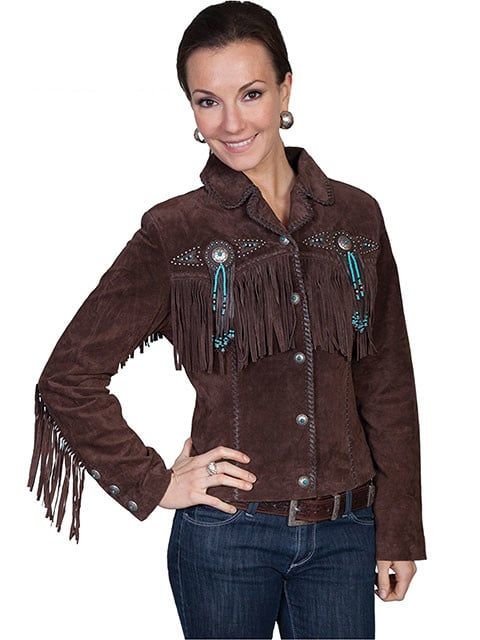 Women's Scully Suede Fringe Jacket