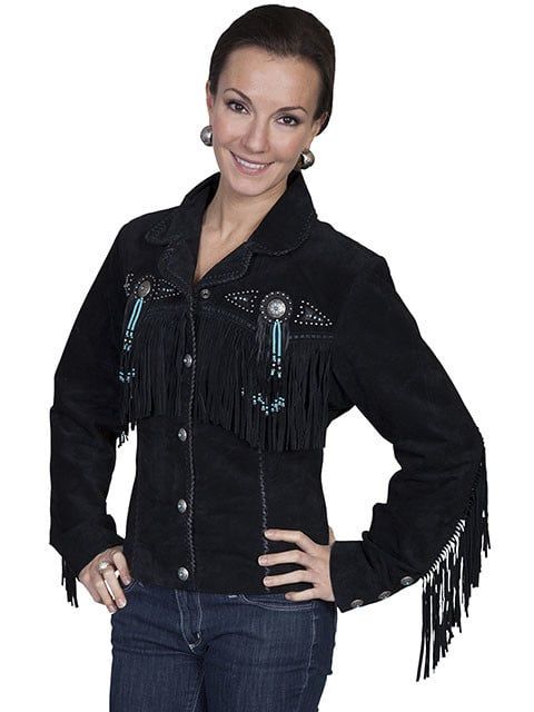 Women's Scully Suede Fringe Jacket