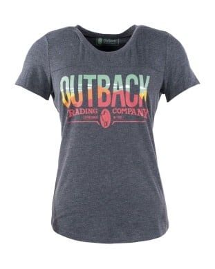 Women's Outback T-Shirt - Alba Dark Grey