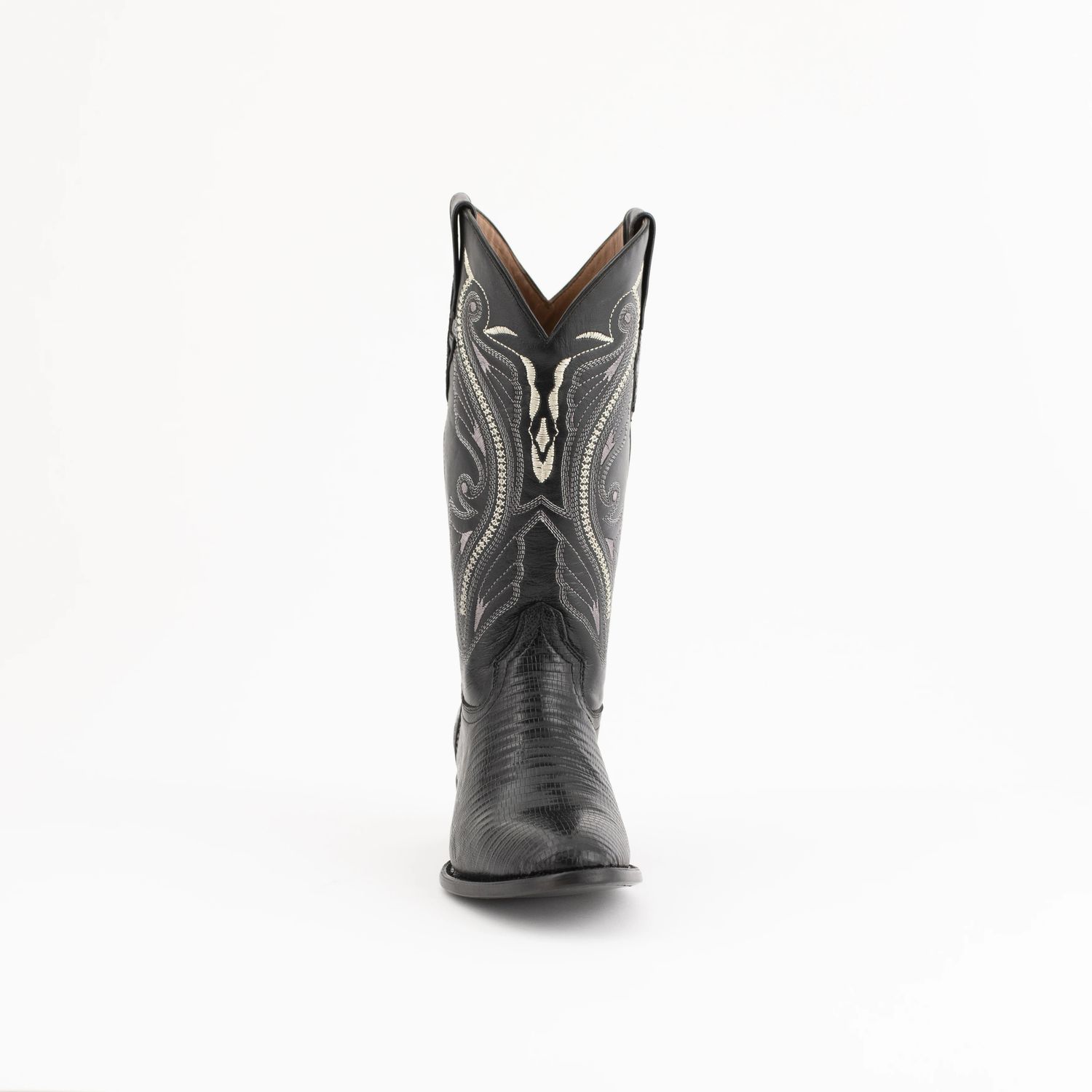 Men's Ferrini Black Taylor Teju Lizard Western Boots